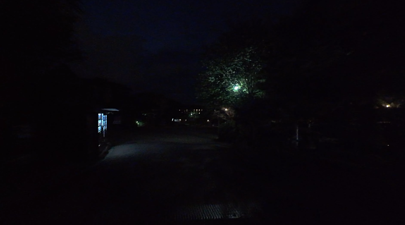 夜の丸山公園